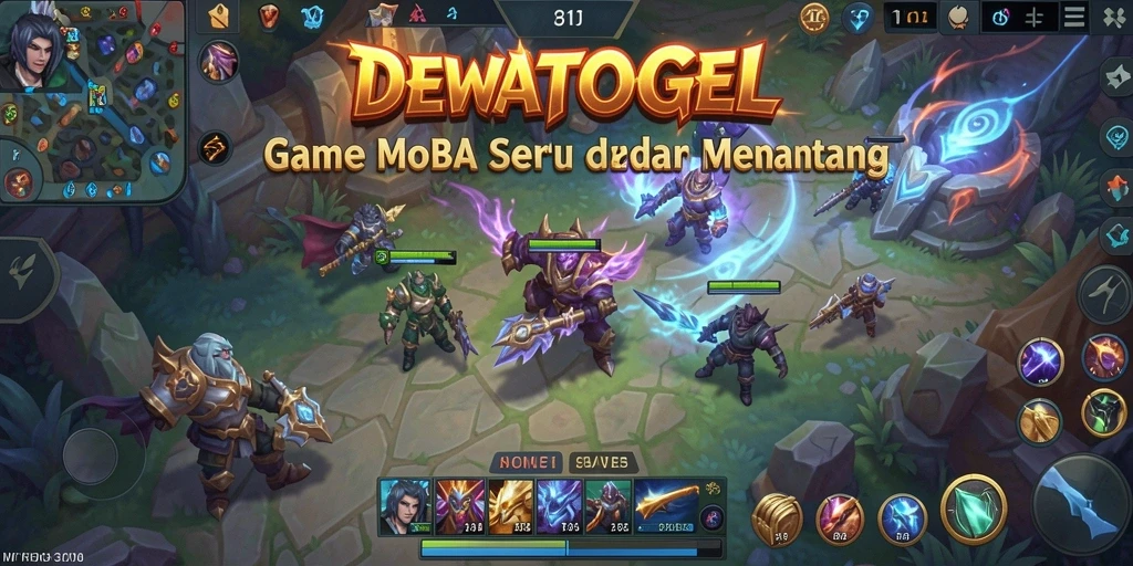 Tampilan gameplay seru dalam DEWATOGEL yang menegangkan.