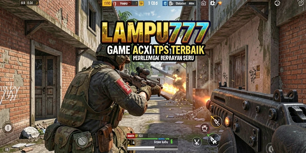 Tampilan seru gameplay TPS LAMPU777 yang mendebarkan.