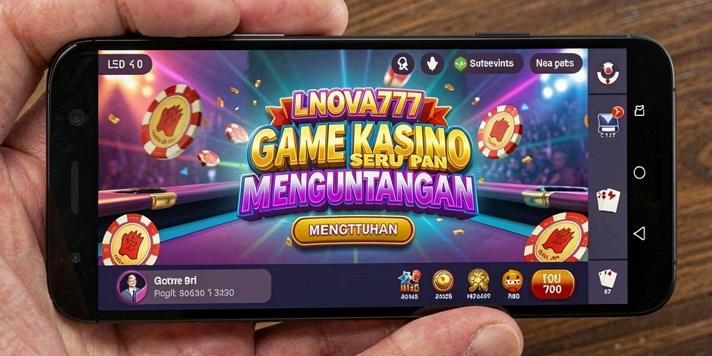 Tampilan gameplay LNOVA777 yang menarik dan menyenangkan.