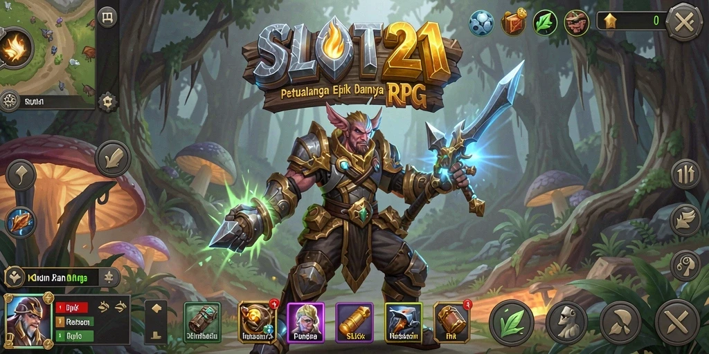 Gameplay menakjubkan dan karakter yang unik di SLOT21.