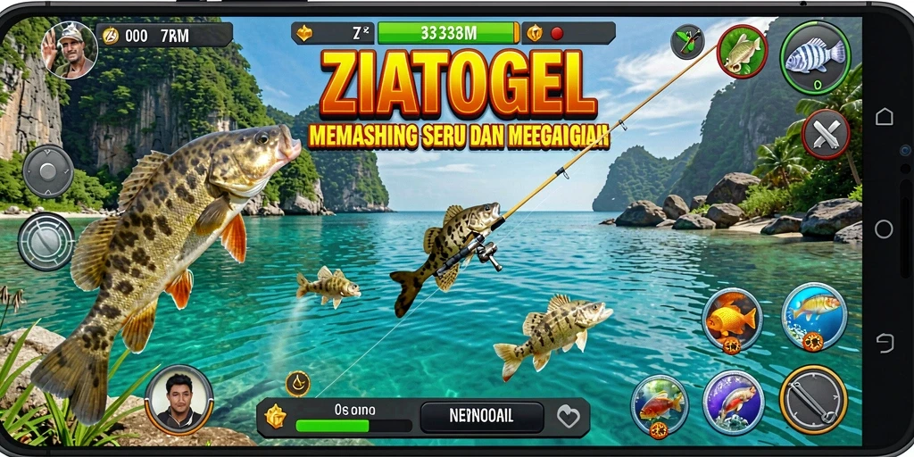 Tampilan menarik dari gameplay ZIATOGEL yang sangat mendebarkan.